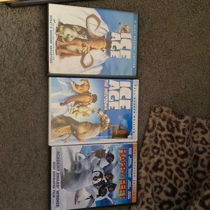 3 Kids DVDs